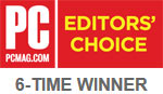 PC MAG 6-TIME WINNER