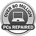 Over 80 Million PCs repaired