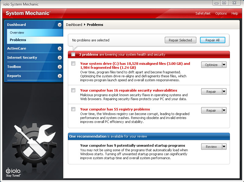 System Mechanic Pro Crack